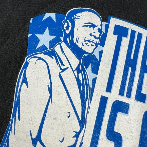 Choice Is Clear Vote Republican Obama Hillary Shirt Fits Medium Black Tee Tag L - Picture 6 of 12